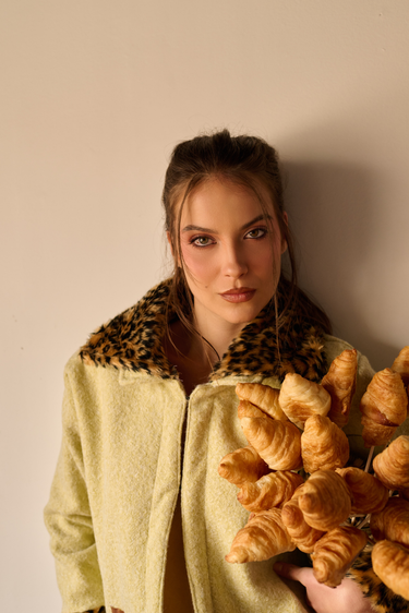 CHAQUETA LEOPARDO VERDE