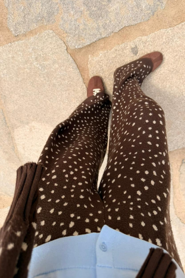 PANTALON TEJIDO BAMBI CAFE